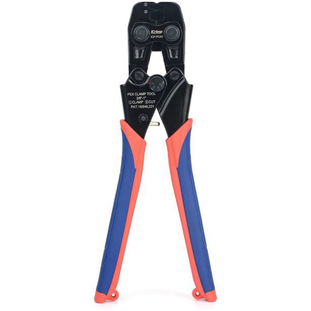iCrimp ICPPC02 PEX Clamp Tool for Pinching and Cutting Stainless Steel