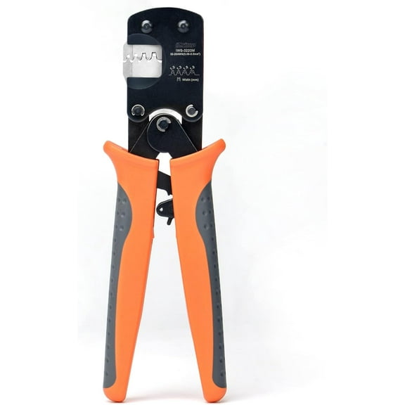 iCrimp IWS-3220M Micro Connector Pin Crimping Tool 0.03-0.52mm 32-20AWG Ratcheting Crimper for D-Sub,Open Barrel suits Molex,JST,JAE