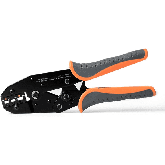 iCrimp Ratcheting Crimping Tools, Heat Shrink Connectors Crimper, AWG22-10 Wire Terminals Crimper Tool for Insulated Nylon Connectors and Electrical Wire Connectors