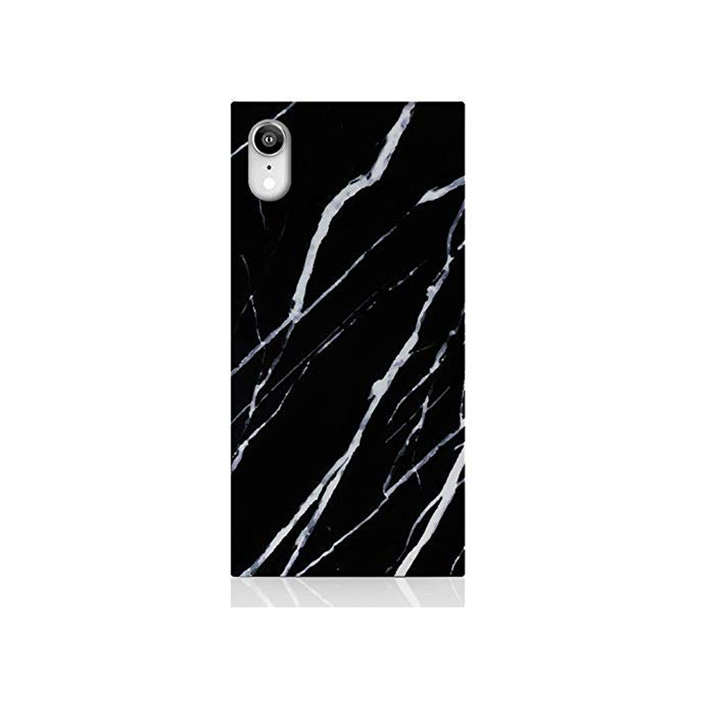 iDECOZ Black Marble Phone Case for iPhone X XS