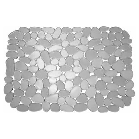 iDesign Graphite Plastic Sink Mat