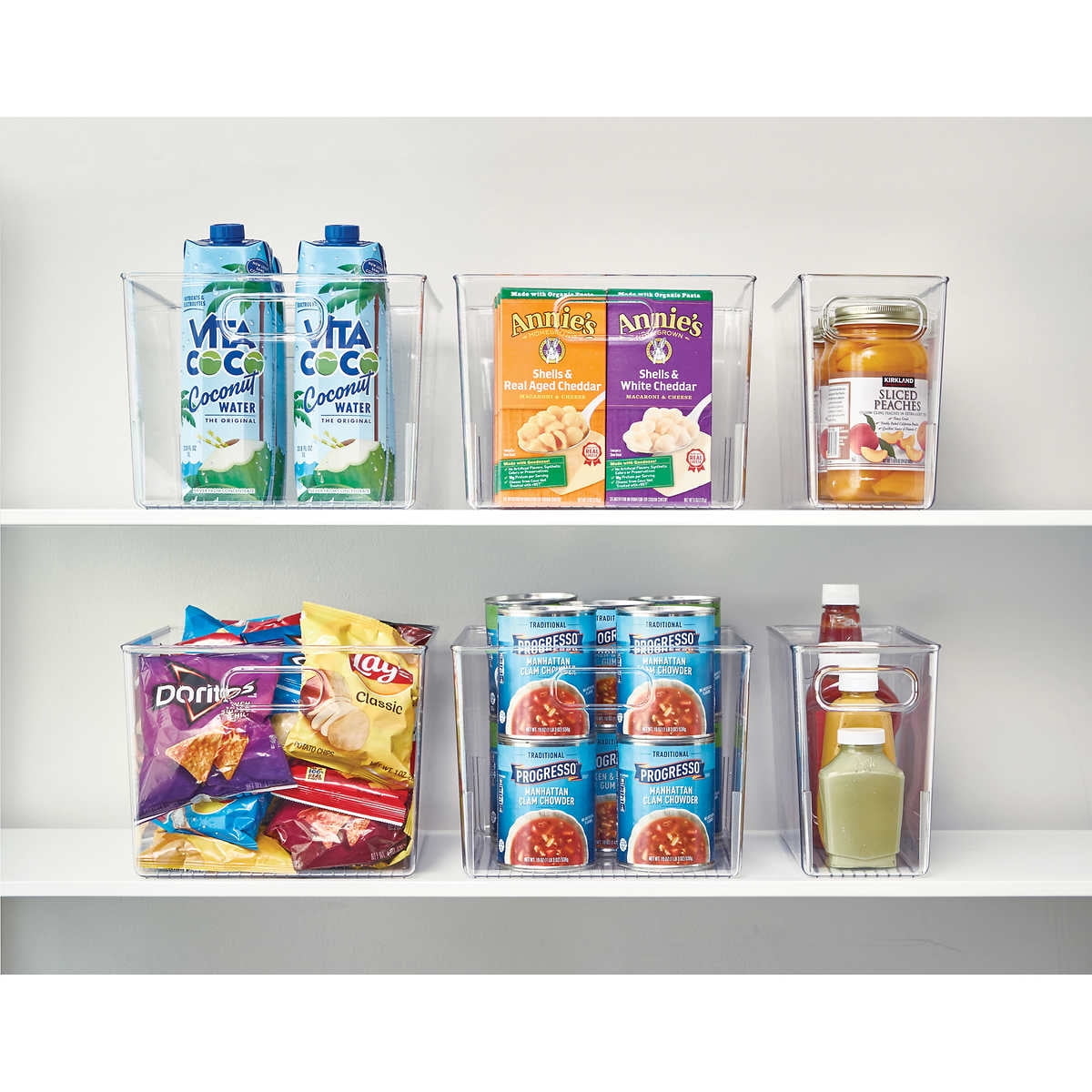 iDESIGN Tall Kitchen Bin, 6piece Set