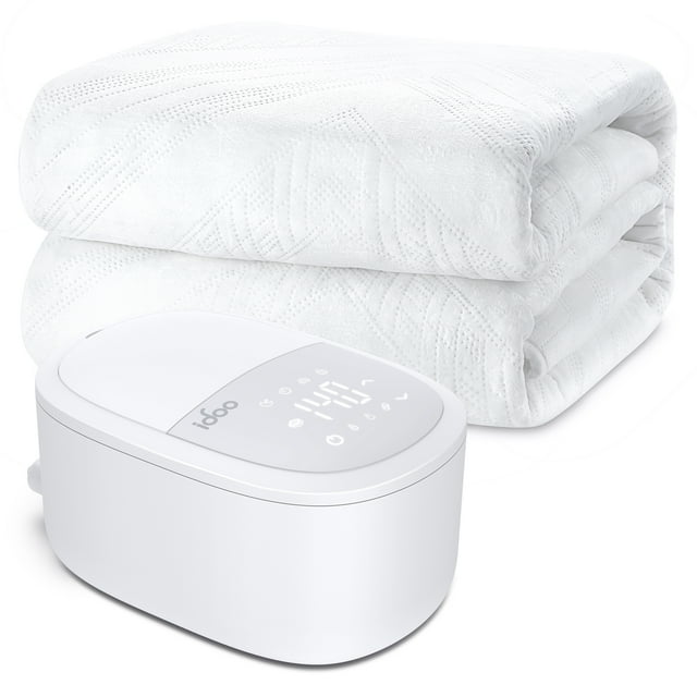iDOO Water Heated Mattress Pad with Advanced Controls, Overheat