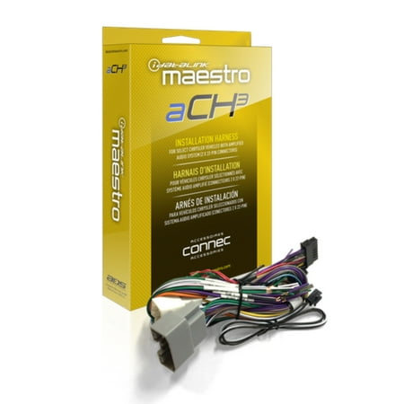 iDatalink - Maestro Wiring Harness for Select Chrysler, Dodge and Fiat Vehicles - Black/green/orange/red/white/yellow