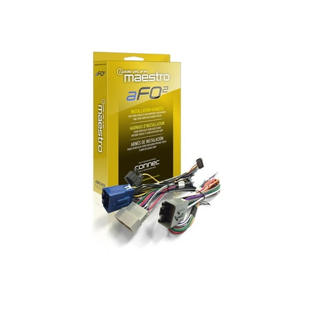 Maestro - aFO2 Plug and Play Amplifier Harness for Select Ford Vehicles - Black