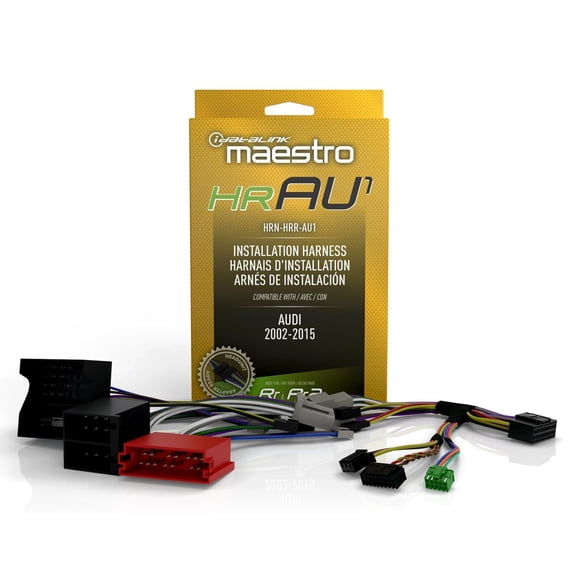 iDatalink Maestro HRN-HRR-AU1 Installation Harness for Select Audi 2002-2015
