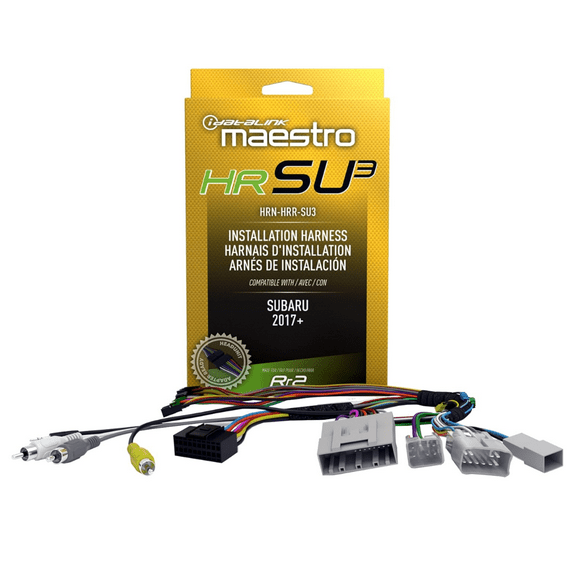 iDatalink Maestro HRN-HRR-SU3 Installation T-Harness for Select Subaru 2017-Up