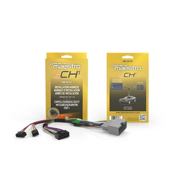 iDatalink Maestro HRN-SR-CH1 Radio T-Harness for 2007-Up Chrysler Dodge Jeep RAM