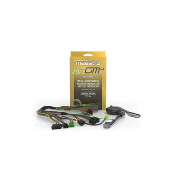iDatalink HRN-HRR-GM4 Maestro Radio Replacement T-Harness & Chime Speaker for Select GM Vehicles 2016