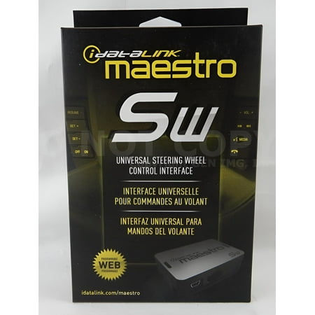 Maestro - Universal Analog Steering Wheel Interface - Black