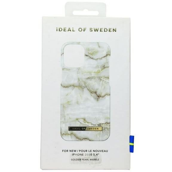 Pre-Owned iDeal of Sweden Hard Case for iPhone 12 mini - Golden Pearl Marble