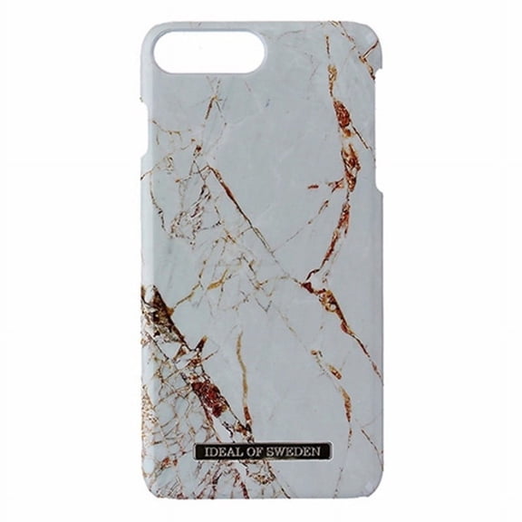 iDeal of Sweden Hardshell Marble Case for iPhone 7 Plus - Carrara Gold