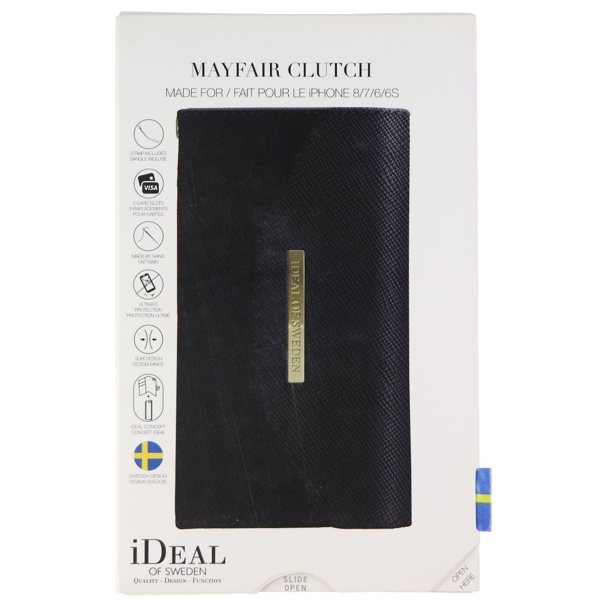 iDeal of Sweden Mayfair Clutch Wallet Case for iPhone 8/7/6s/6
