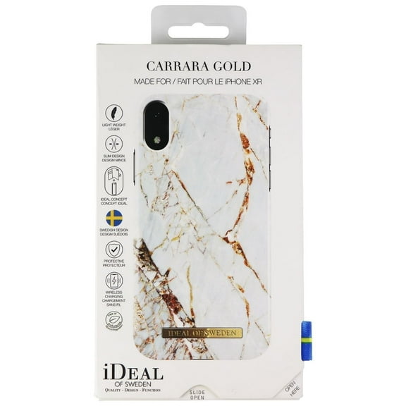 iDeal of Sweden Mobile Phone Case for iPhone XR - Carrara Gold