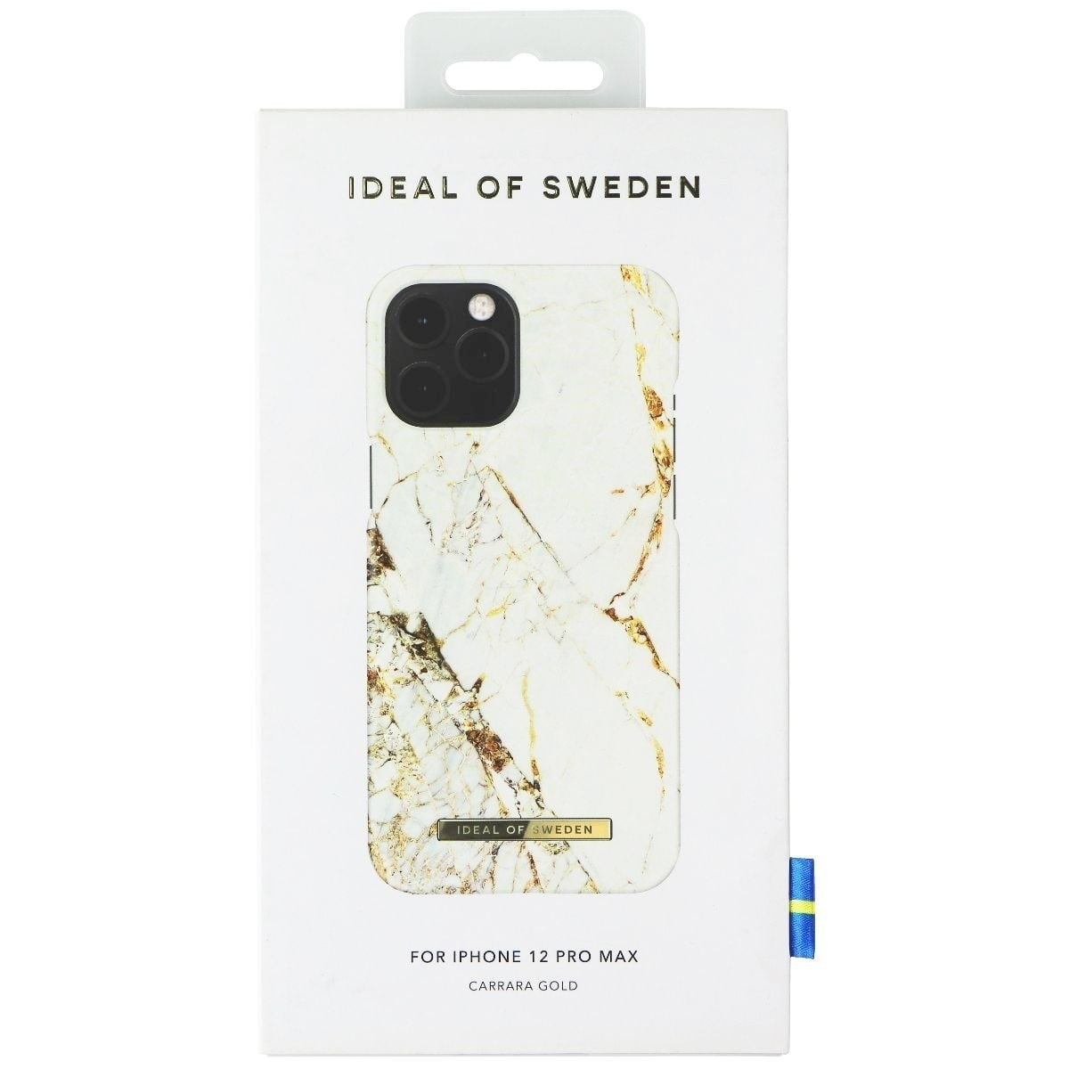 iDeal of Sweden Printed Case for iPhone 12 Pro Max Carrara Gold
