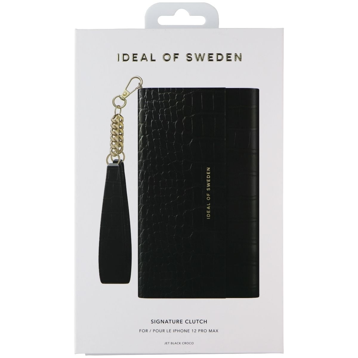 iDEAL OF SWEDEN iPhone ネックレスケース ブラッククロコ iDeal of Sweden iPhone Cases in Shop Cases by Phone Model