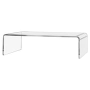 iDecoMart Clear Acrylic Laptop Stand, Monitor Riser for Home Office