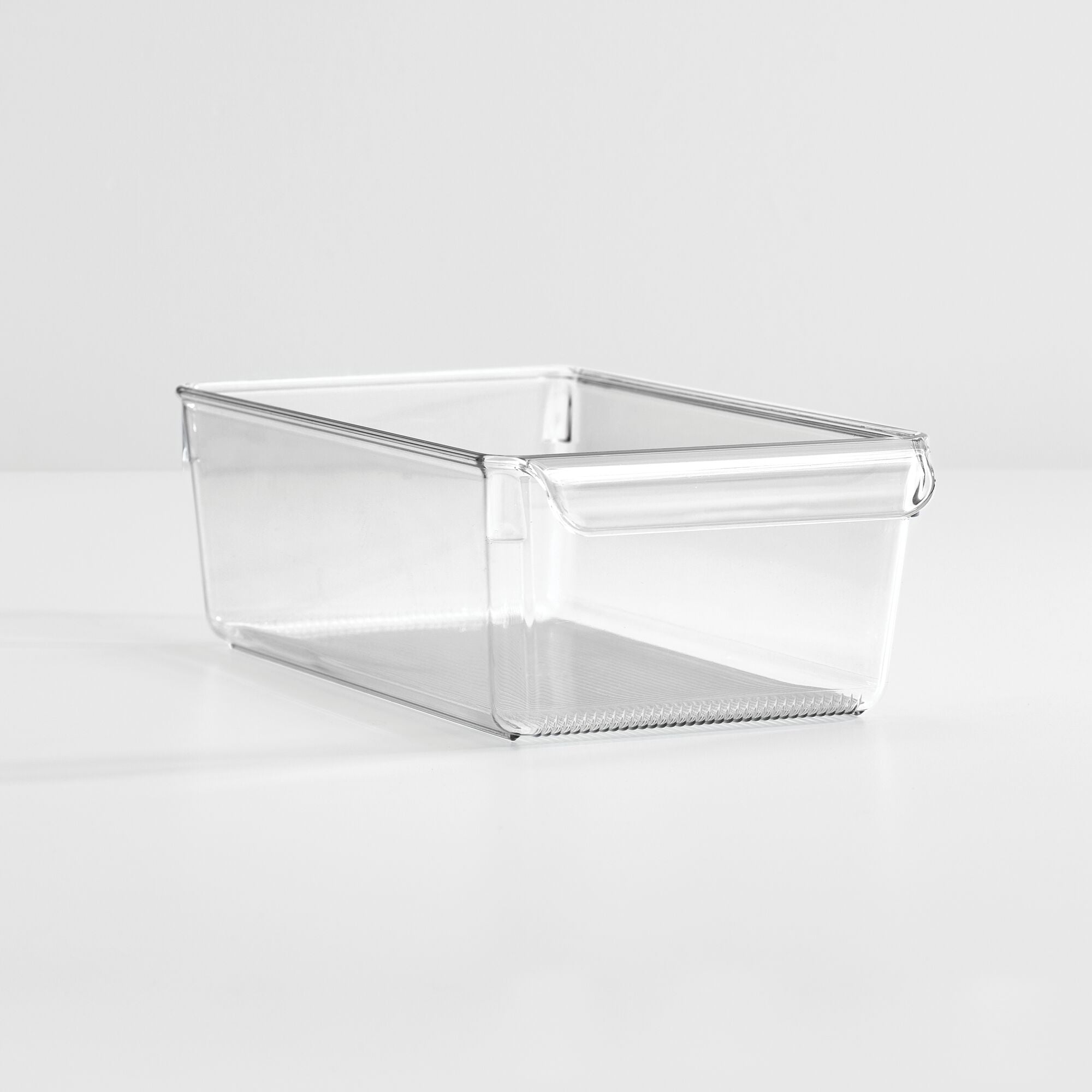 Clear Resipreme Plastic Pantry Organizer Bin 11.5" x 6" x 3.5"