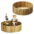 thumbnail image 1 of iDesign Acacia Turntable 10.5 x 3, Set of 2, 1 of 5
