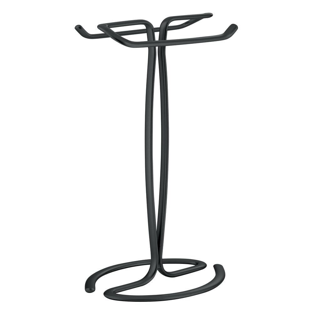 iDesign Axis Metal FreeStanding Hand Towel Drying Rack for Bathroom