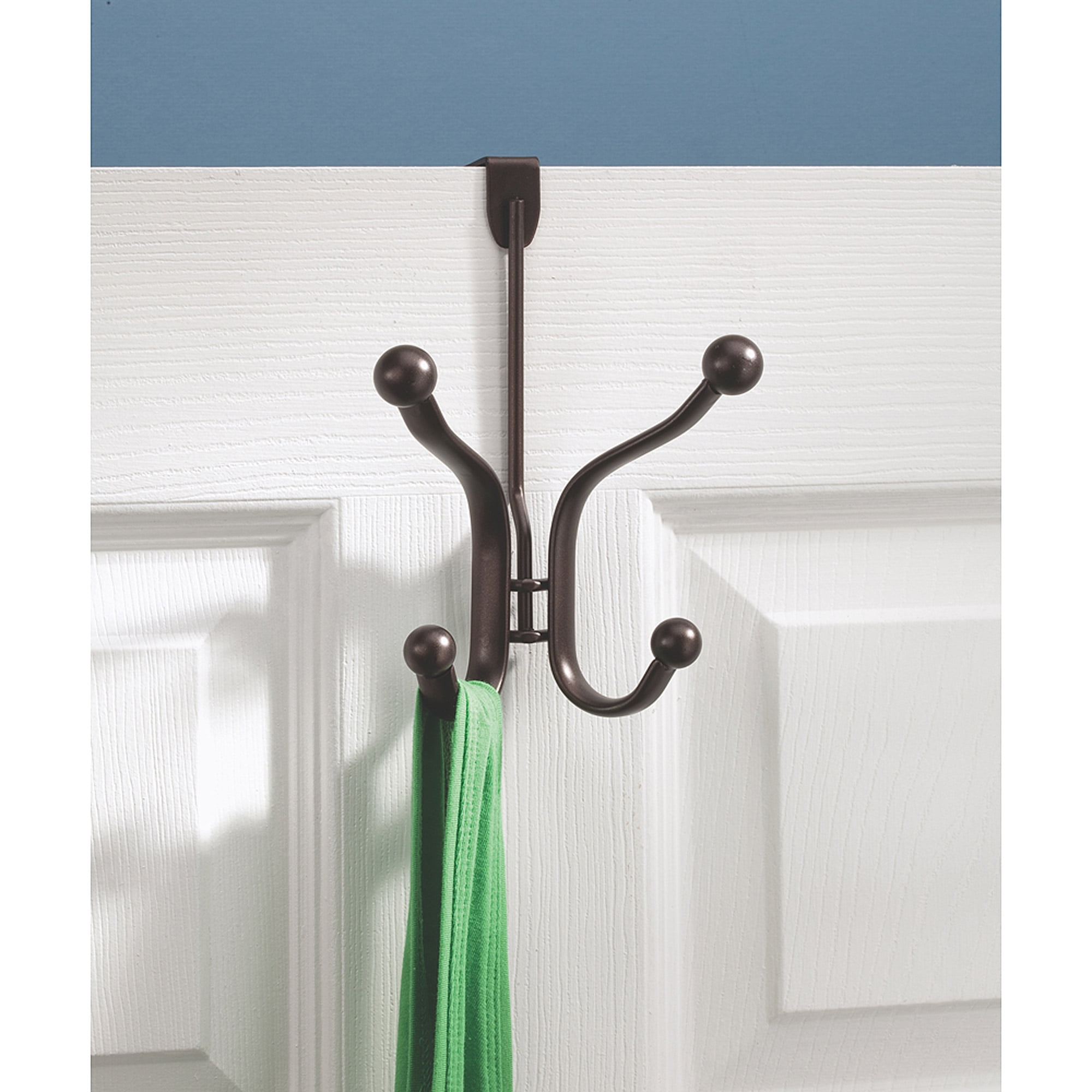 iDesign Axis OvertheDoor Quad Hook