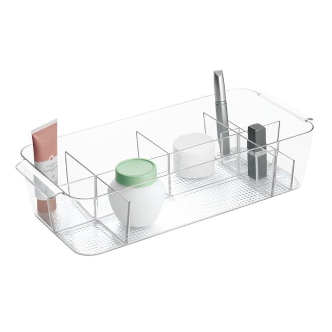 Interdesign Clarity Cosmetic Organizer Tote for Vanity Cabinet to Hold Makeup, Beauty Products - Clear