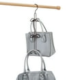 thumbnail image 1 of iDesign Classico Hanging Closet Handbag and Accessory Organizer featured in Bronze, 1 of 4