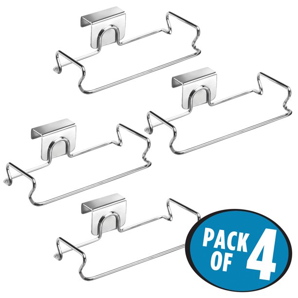 iDesign Classico Metal Bag and Tote Holder, Chrome