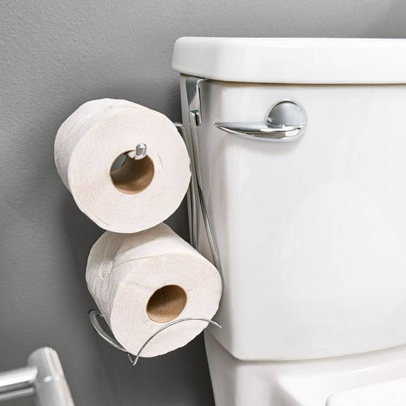 iDesign Classico Over-The-Tank Tissue Holder, Chrome