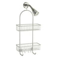 thumbnail image 1 of iDesign Classico Shower Organizer Caddy, 2 Shelves, Non-Slip Grip, Satin, 1 of 5