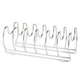 thumbnail image 1 of iDesign Classico Steel Kitchen Pot and Pan Rack Organizer, 13-Inch, Chrome, 1 of 6