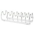 thumbnail image 1 of iDesign Classico Steel Kitchen Pot and Pan Rack Organizer, 17-Inch, Chrome, 1 of 5
