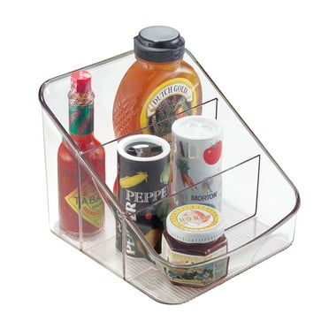 iDesign Clear 3-Tier Linus Packet Organizer Bin