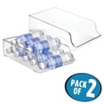 thumbnail image 1 of Plastic Water Bottle Organizer for Fridge - Refrigerator Bottle Holder for Kitchen, Pantry, and Countertop, 1 of 6