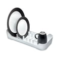 thumbnail image 1 of iDesign Compact Dish Drying Rack, White, 1 of 1