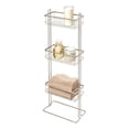 thumbnail image 1 of iDesign Everett 3 Tier Shelf Metal Shower Shelf Organizer, Satin, 1 of 7