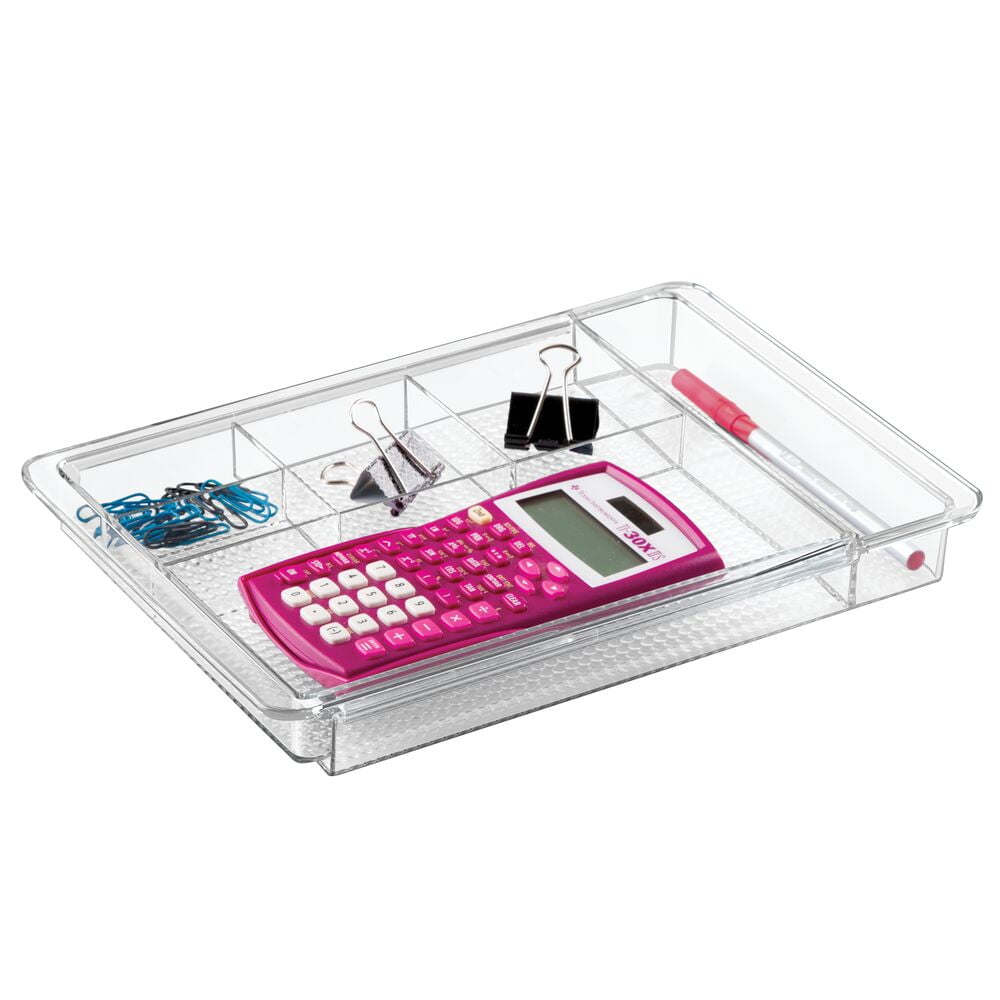 Clear Expandable Plastic Vanity Drawer Organizer