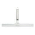 thumbnail image 1 of iDesign Forma Brushed Stainless Steel Squeegee with Suction Storage Hook - 12" x 8", 1 of 3