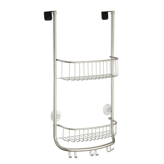 iDesign Forma Over the Door Shower Caddy, Satin