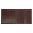 iDesign Formbu Bamboo Bath Mat, 48" x 24", Mocha Brown