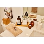 iDesign Formbu Vanity Bathroom Tray, Bamboo