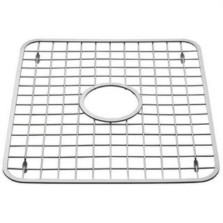 iDesign Euro 11 In. x 12.5 In. White Plastic Sink Mat - Kenyon Noble Lumber  & Hardware