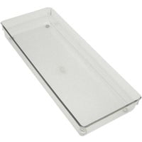 iDesign Linus 2 in. H X 6 in. W X 15 in. D Plastic Drawer Organizer