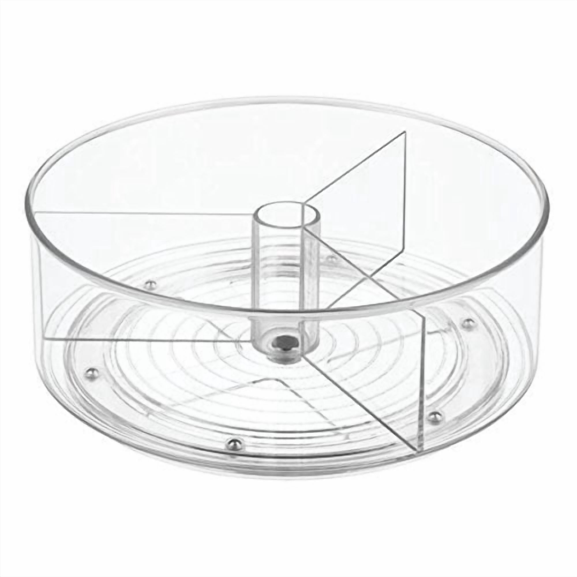 IDesign Linus Turntable Organizer - 9-Inch Clear Spinning Turntable For Kitchen Pantry Or Counter, Pack Of 2 - View #8