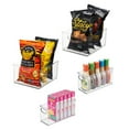 thumbnail image 1 of iDesign, Linus Pantry Bins, Set of 4, Clear, 12 x 10 x 10", 1 of 7
