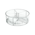 thumbnail image 1 of InterDesign Linus Clear 4.5 in. H Plastic Turntable, 1 of 6