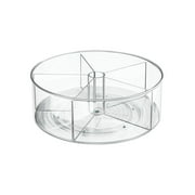 InterDesign Linus Clear 4.5 in. H Plastic Turntable