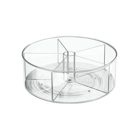 InterDesign Linus Clear 4.5 in. H Plastic Turntable