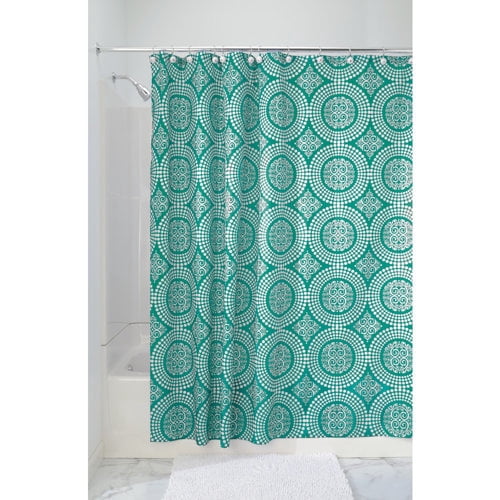 iDesign Medallion Single Shower Curtain