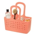 thumbnail image 1 of iDesign Orbz Bathroom Shower Tote for Shampoo, Cosmetics, Beauty Products - Small, Divided, Coral, 1 of 7